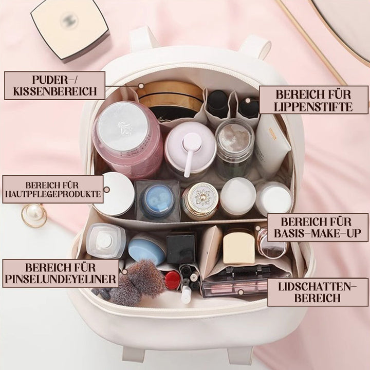 Large Capacity Handheld Shell Cosmetic Bag | Stornfield