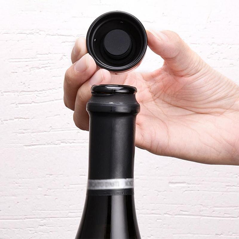 Stornfield | Reusable Airtight Silicone Stopper for Champagne and Wine Bottles