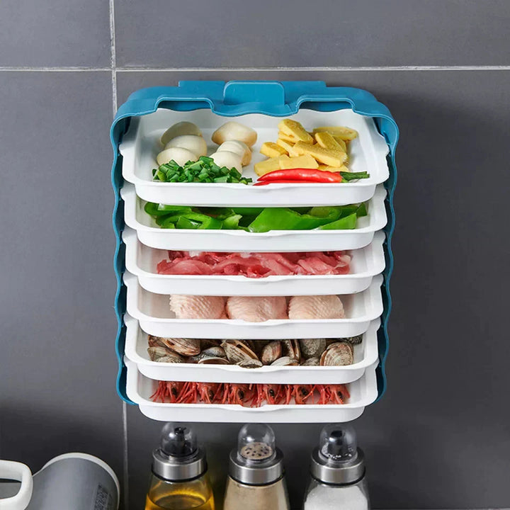 Wall Mount 6pcs Tray Organizer Stornfield