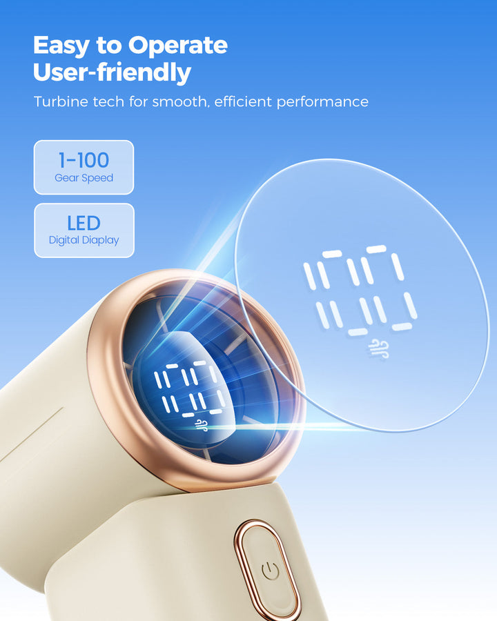 Portable Handheld Turbo Fan,High Speed Mini Fan | Stornfield