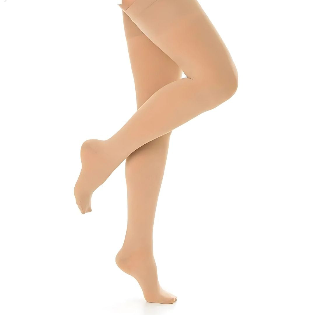 FlexiSupport | Thigh High Open Toe Compression Stockings - Graduated Compression for Improved Circulation and Swelling Relief Stornfield