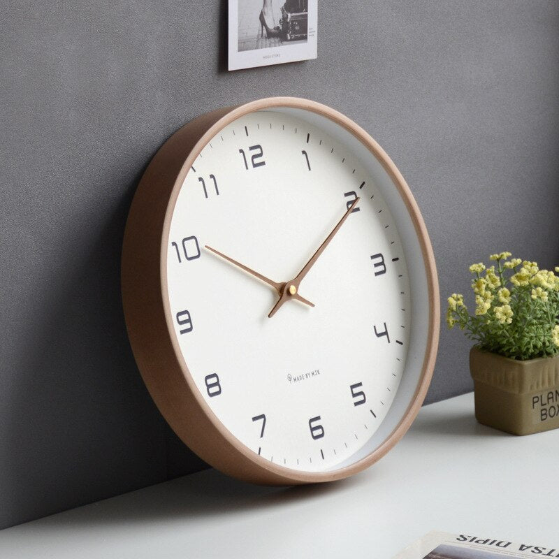 Stornfield | Wall clock - Luxora - Nordic design - Solid wood