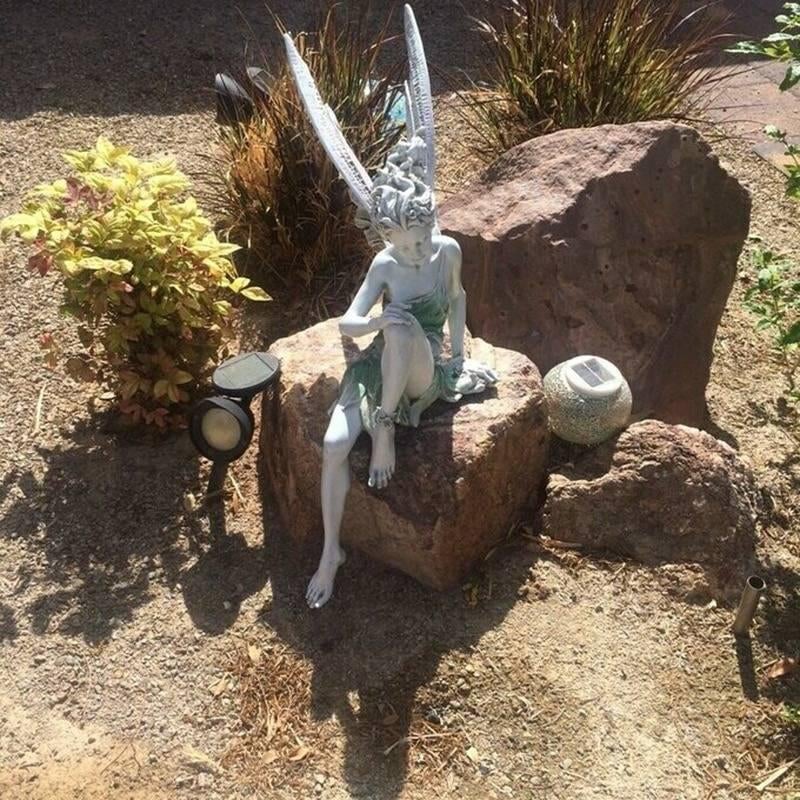 Stornfield | Sitting Fairy Garden Statue