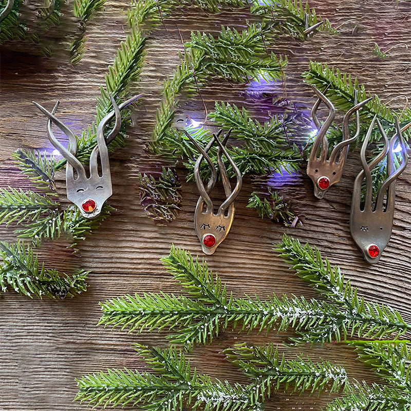 Funny Fork Reindeer Ornament | Stornfield