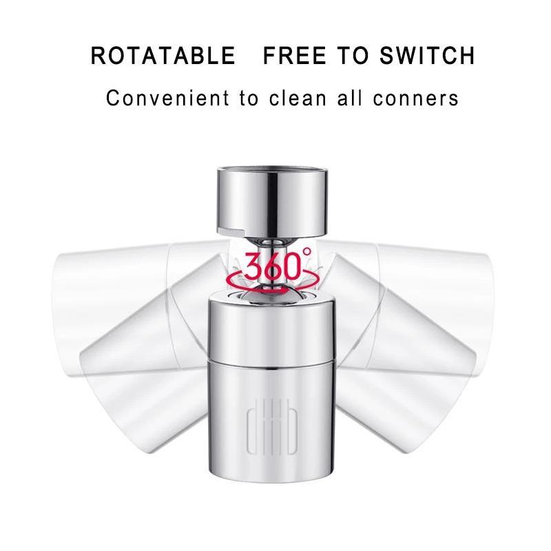 Rotatable Dual-Function Bubbler Faucet Head | Stornfield