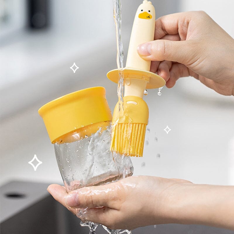 Oil Dispenser with Brush for BBQ | Stornfield