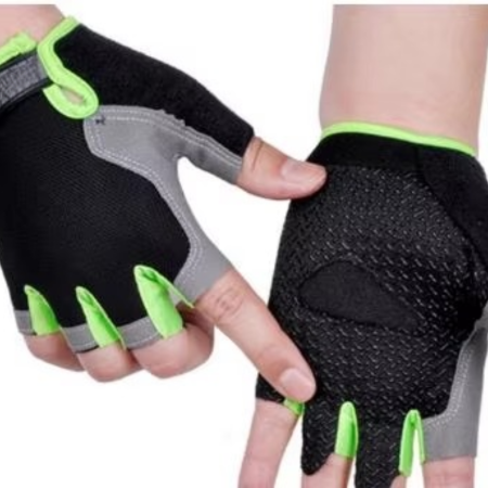 Stornfield | Breathable Anti Slip Shock Absorbing Half Finger Cycling Gloves