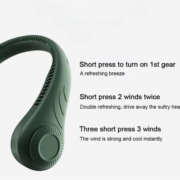 Portable Neck Fan - Hands-Free Cooling Fan for Personal Comfort | Stornfield
