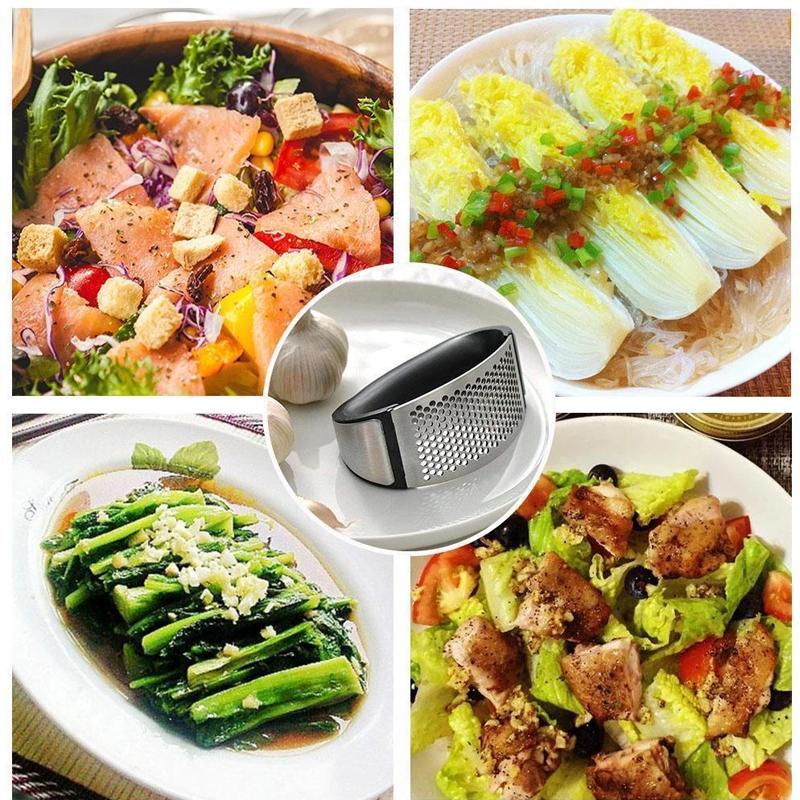 High-Quality Stainless Steel Garlic Press, Cooking Tool for Garlic Press | Stornfield