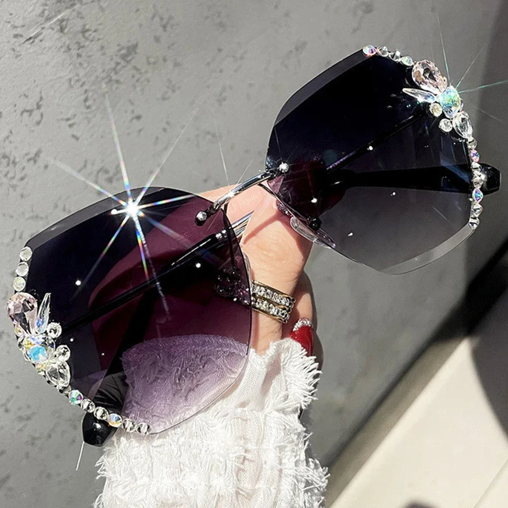 Aya Sunglasses | Vintage & Rimless | Stornfield