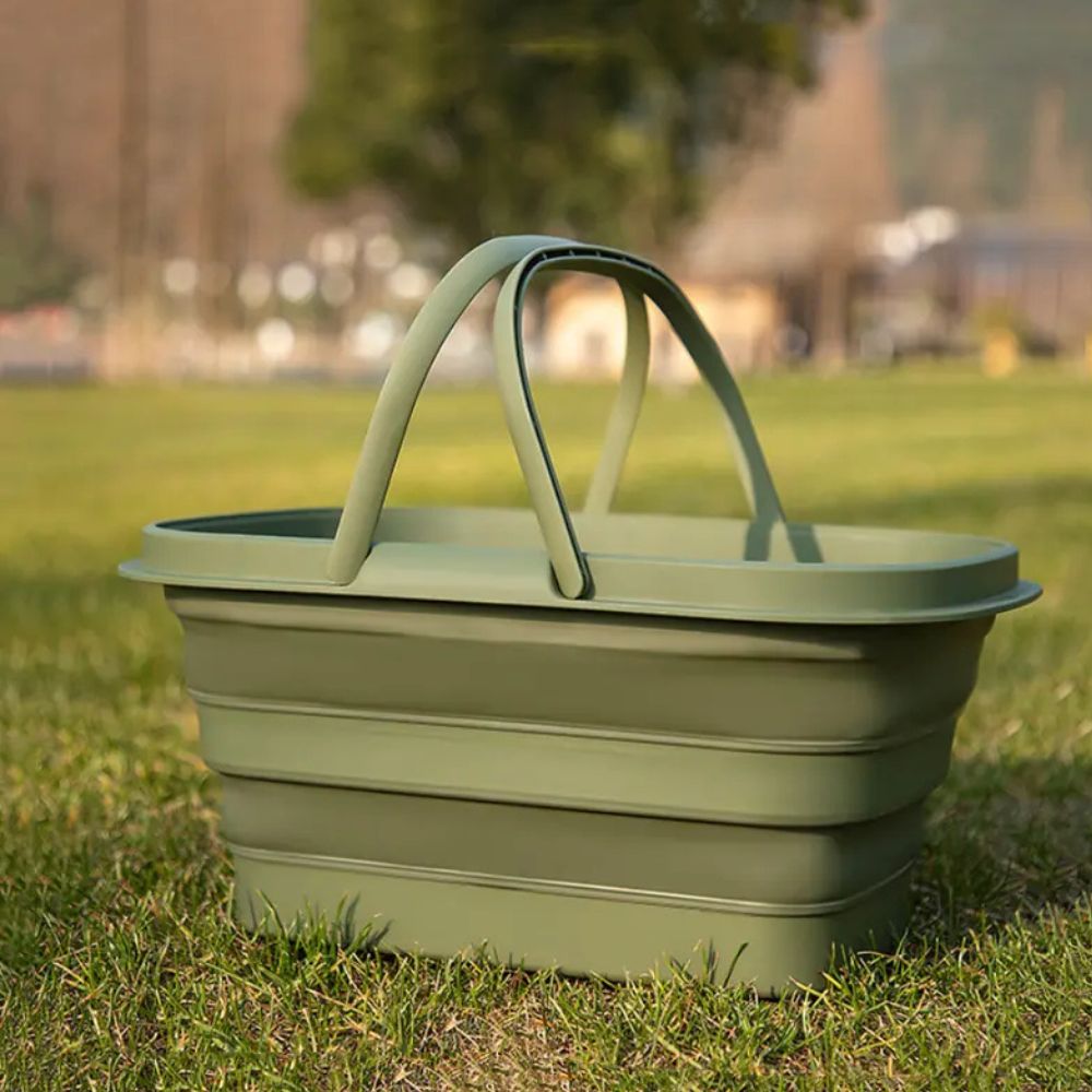 Foldable Ultra Flex Multi-Use Basket – For Camping, BBQ and Household Use | Stornfield