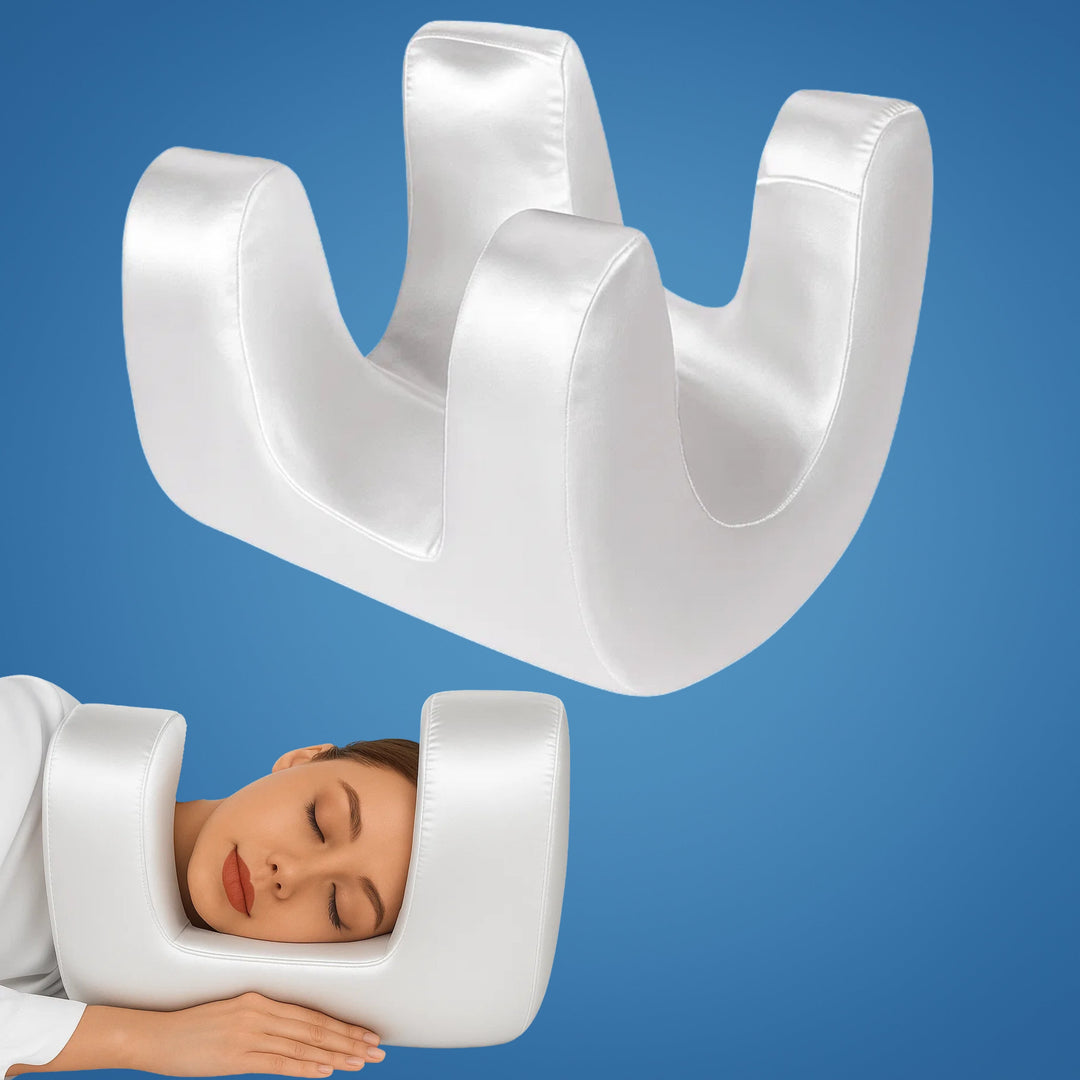DermSleep | Anti‑Wrinkle Beauty Pillow – Cooling Memory Foam – Ergonomic Contour – Skin Care Support – Side & Back Sleepers Stornfield