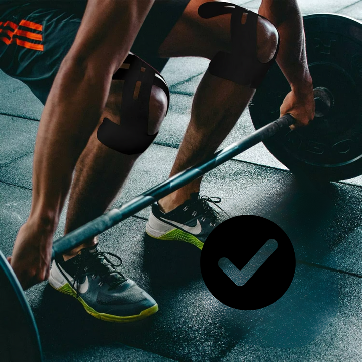 Knee Tape FlexiSupport – Pre-made Kinesio tape for direct support | Stornfield