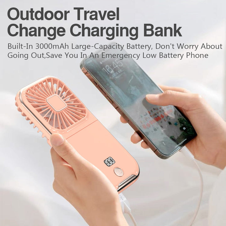 Stornfield | Portable Rechargeable Magic Phone Holder Cooling Fan