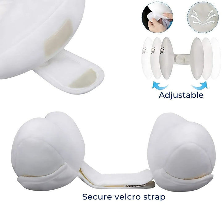 CuddleGuard | Baby Head Protection Cushion – Shock-Absorbing Banana Cushion – Breathable – Safety Lift for Stroller and Toddler