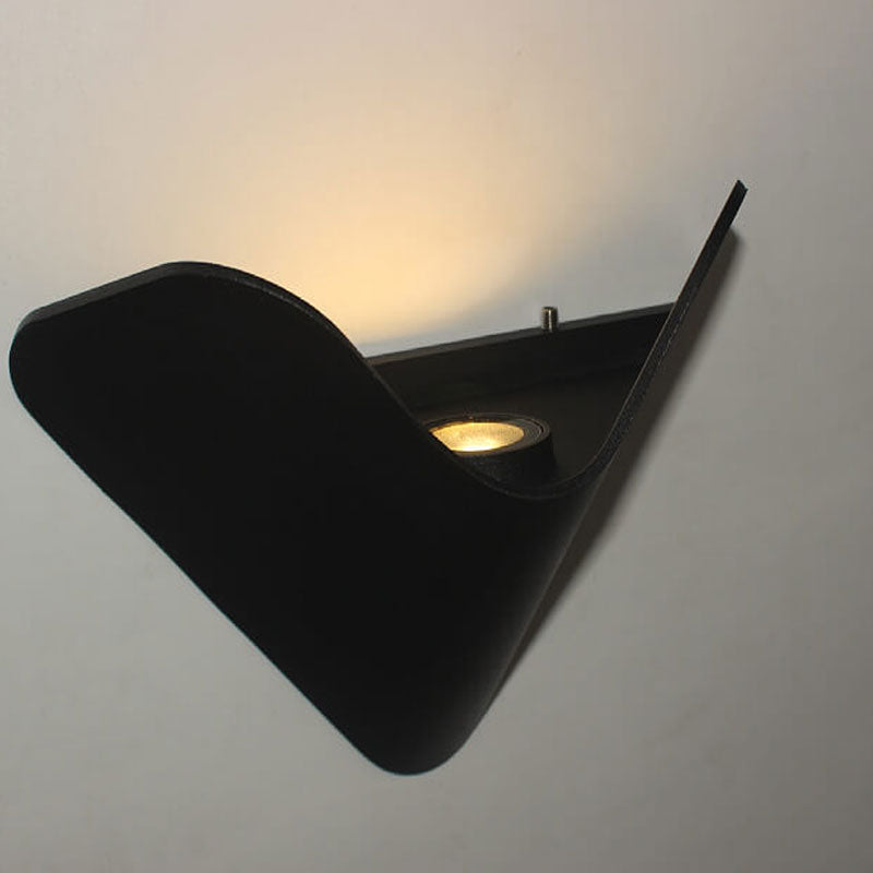 Modern Creative Triangle Aluminum LED Outdoor Waterproof Wall Sconce Lamp | Stornfield