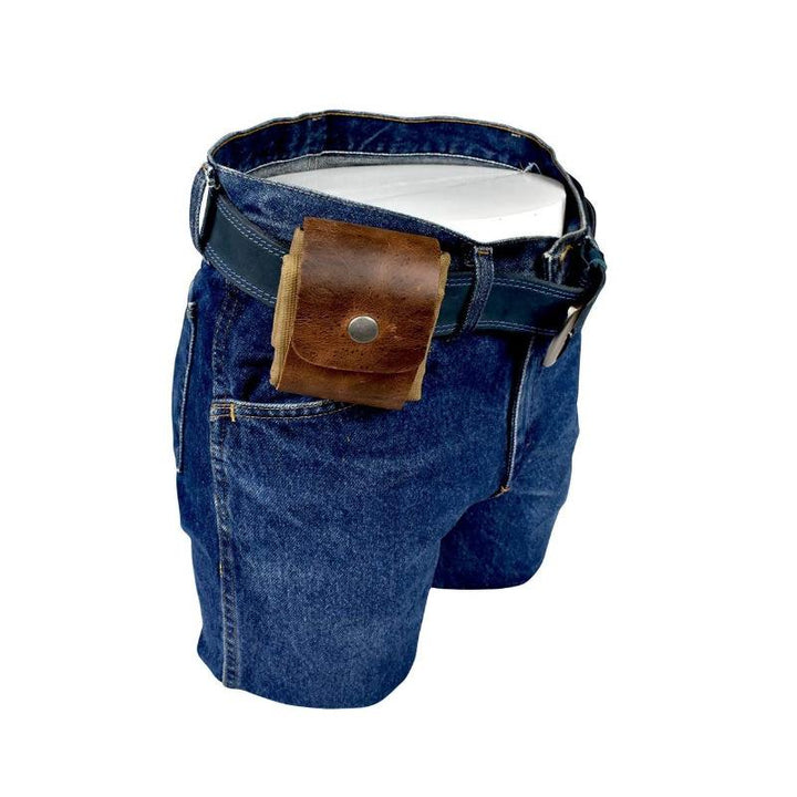 Dimoohome™ Leather and canvas bushcraft bag | Stornfield