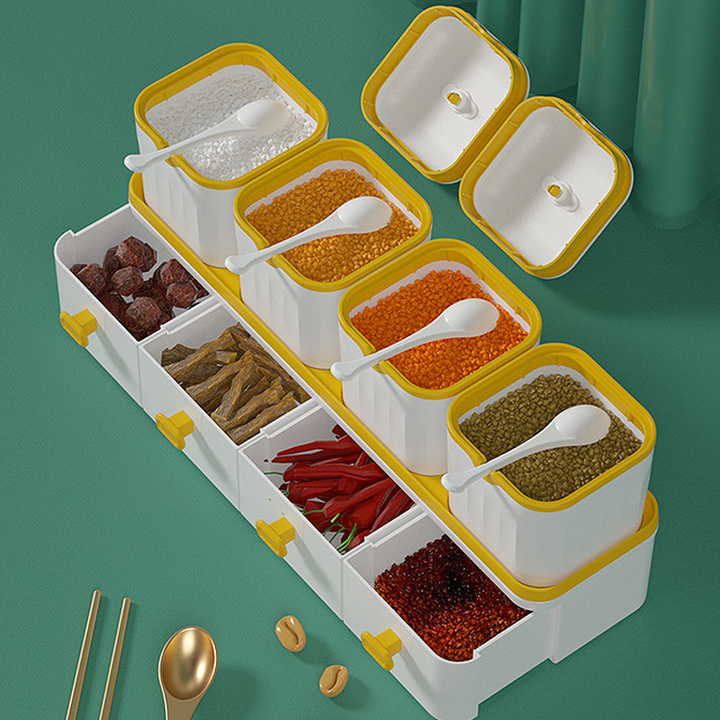 Double spice box set with drawers | Stornfield