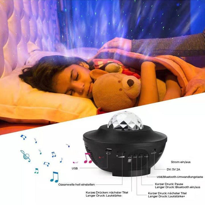 USB-Bluetooth-Music Star Projection Light | Stornfield
