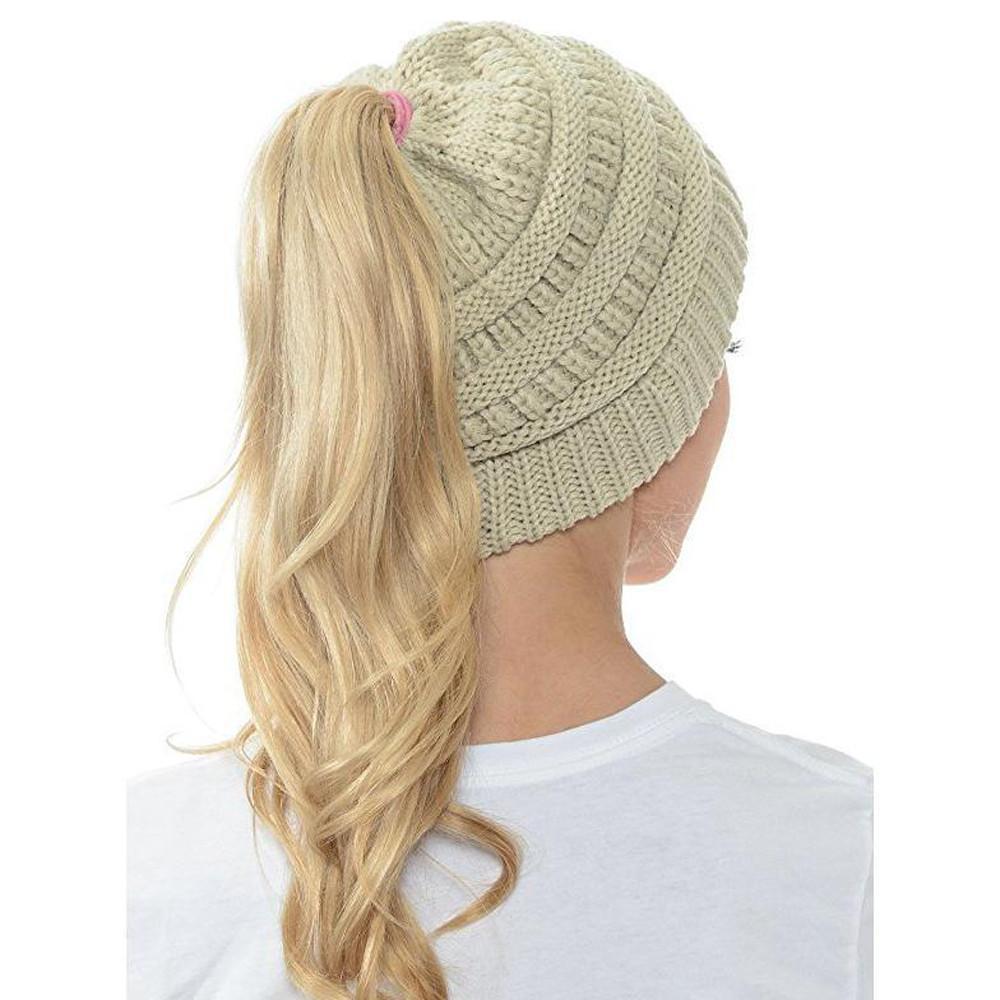 Knit Ponytail Beanie | Stornfield
