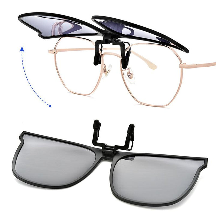 Stornfield | New polarized Clip-On Flip-Up sunglasses