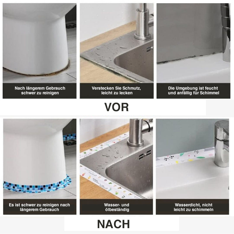 Waterproof repair tape for bathtub/bathroom/kitchen | Stornfield
