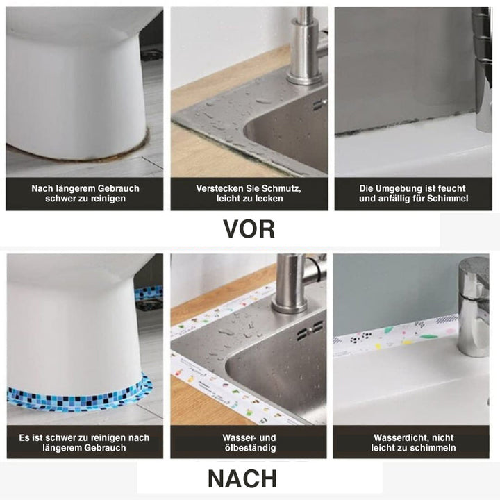 Waterproof repair tape for bathtub/bathroom/kitchen | Stornfield