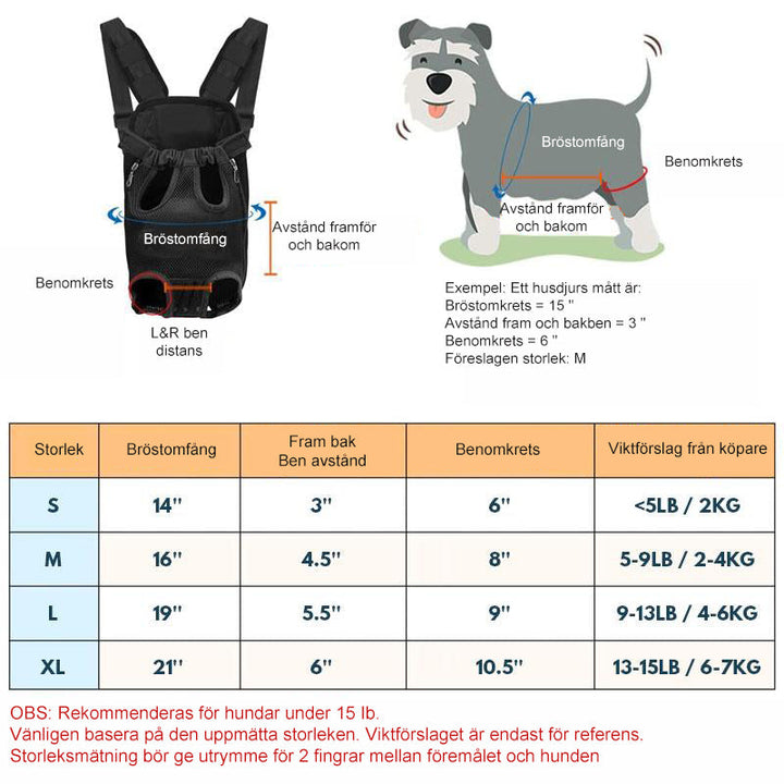 Stornfield | Front Pet Backpack
