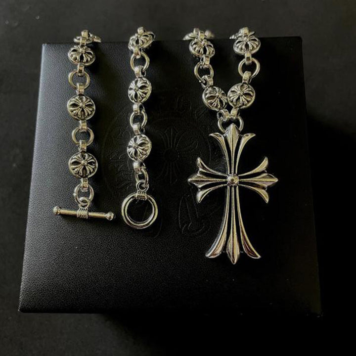 Stornfield | Gothic Cross Pendant Necklace