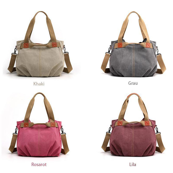 Sailcloth shoulder bag with large capacity | Stornfield