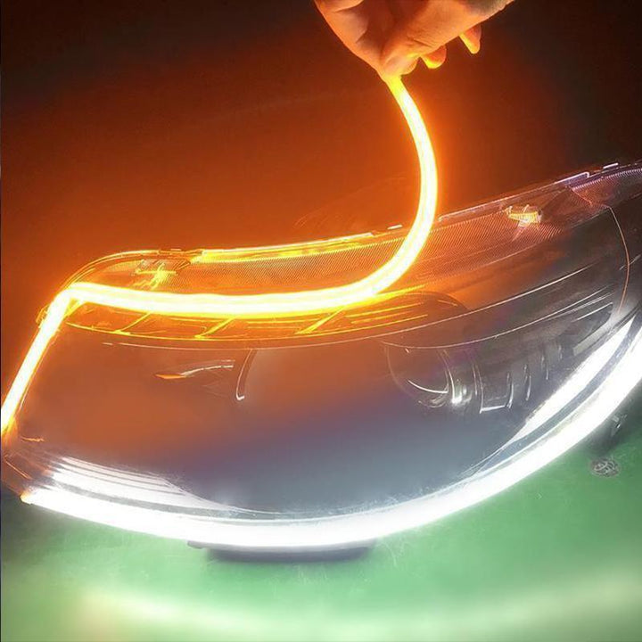 Stornfield | Flexible DRL LED Night & Daytime Running Light Strip (No Disassembling Needed)