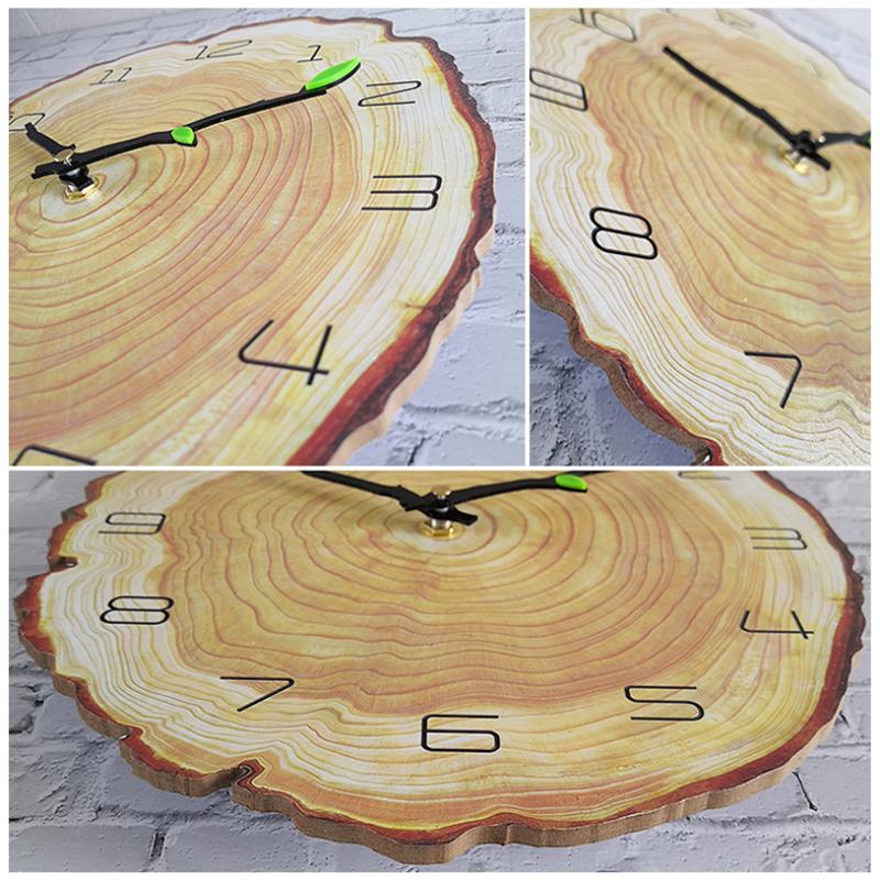 Stornfield | Wooden Tree Ring Wall Clock