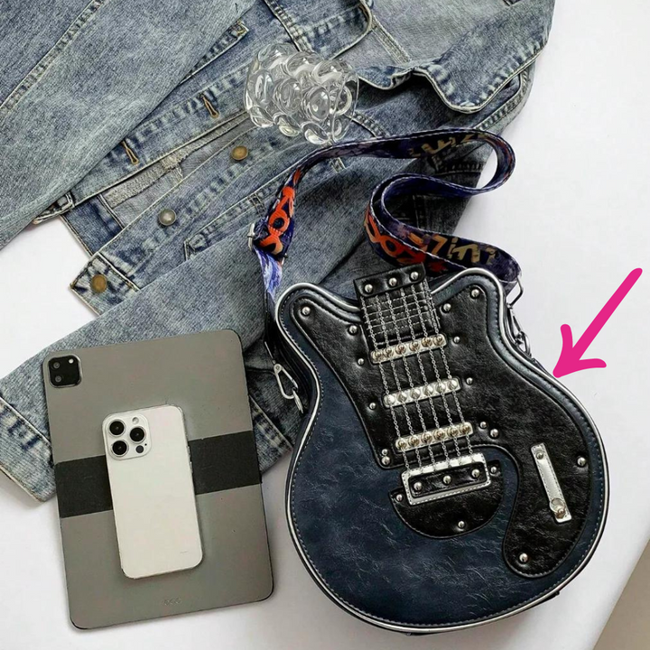 Stornfield | Elevate your style with the chic Rockstar guitar backpack