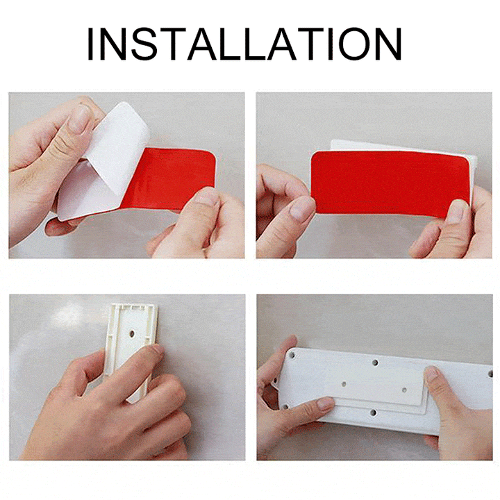 Adhesive Punch-free Socket Holder | Stornfield