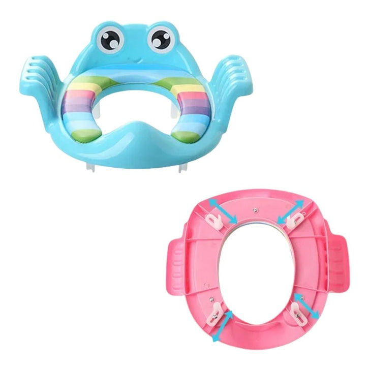 TrainEase | Portable Potty Seat – Secure Non-Slip Design – Easy-Clean Plastic – Compact Travel Solution for Toddler Potty Training Stornfield