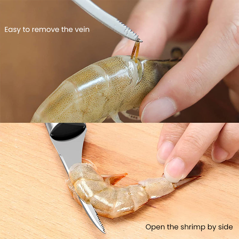 Stainless Steel Shrimp Whisker Peeler Tool | Stornfield