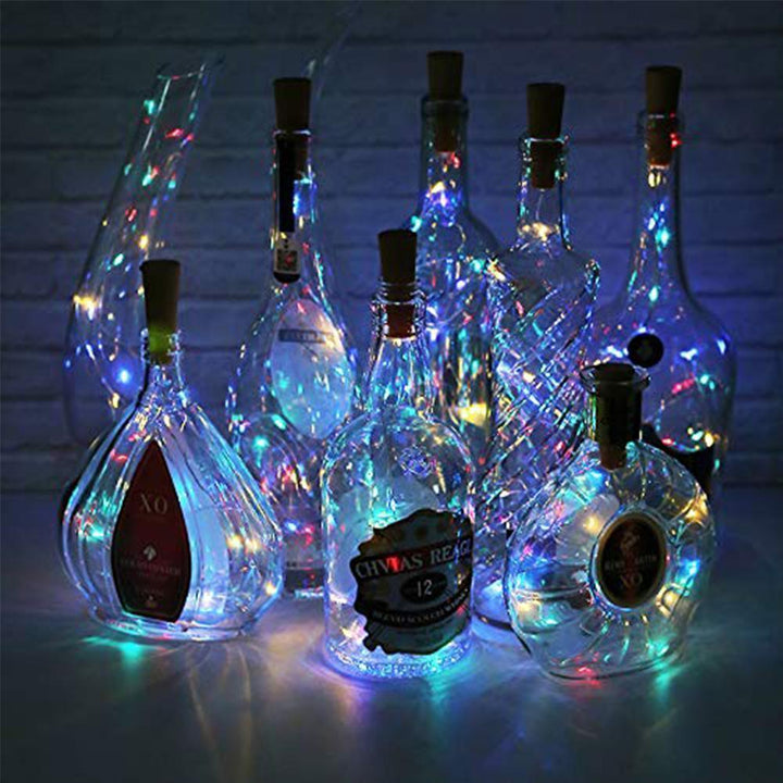 Stornfield | LED Wine Bottle Cork String Lights DIY Night Light Decor - 5/10 PCS
