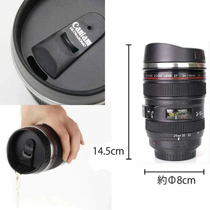 Creative Camera Lens Coffee Tea Mug 300 ML Stornfield