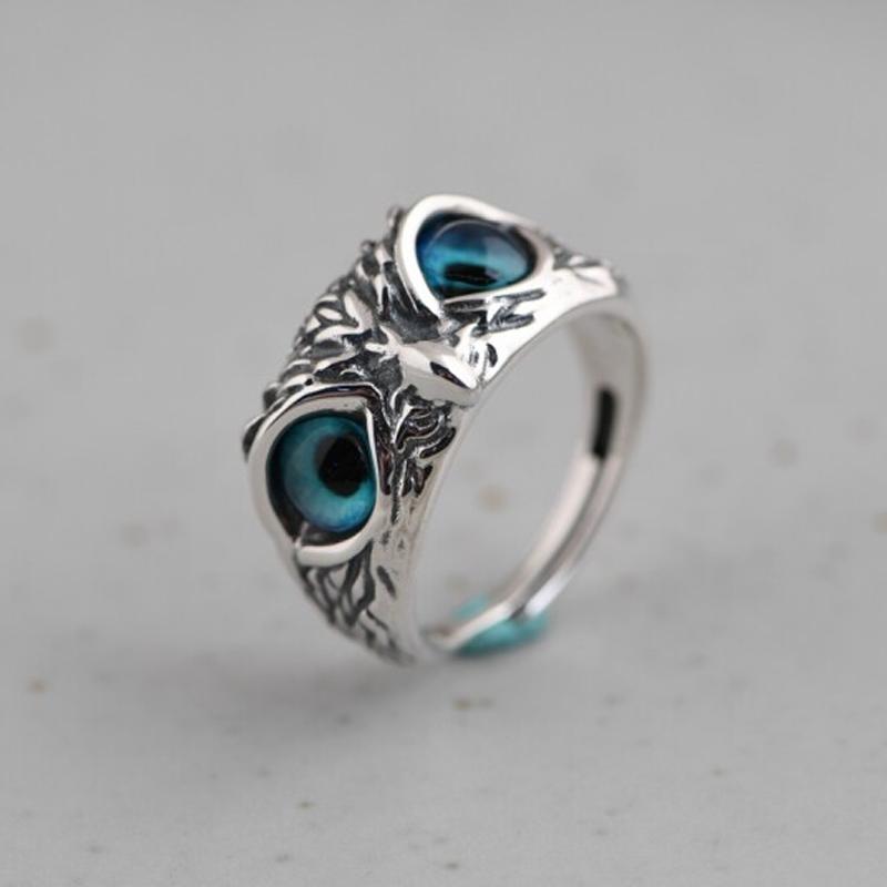 Owl Ring Demon Eye Adjustable | Stornfield