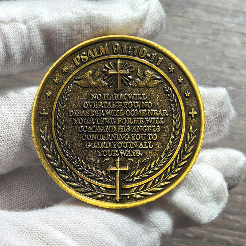 Stornfield | Archangel Michael Watches Over Us Challenge Coin
