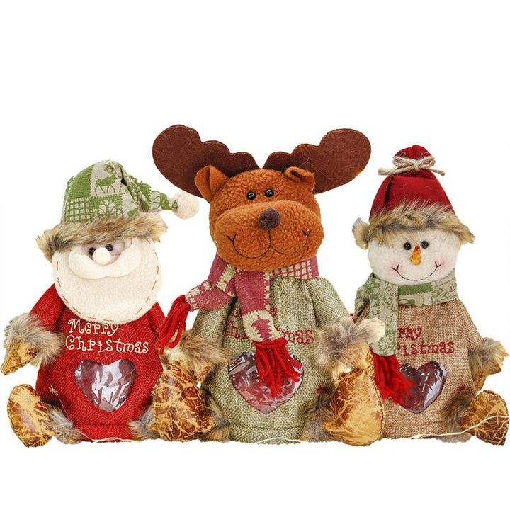 Christmas decorative gift bag / Christmas Eve apple bag🎄 Stornfield