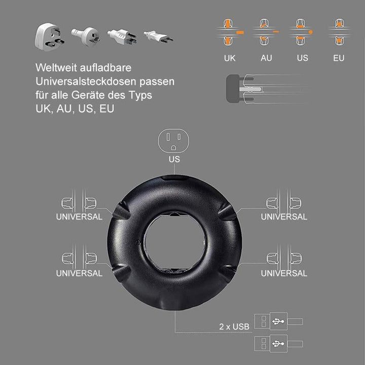 Universal Travel Power Strip | Stornfield