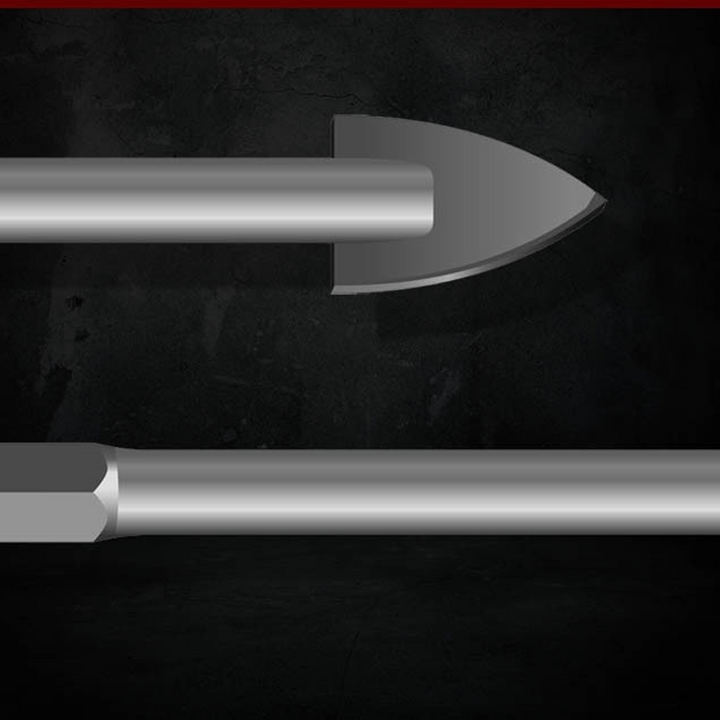Triangular drill with hexagonal shank made of alloy | Stornfield