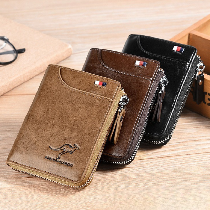 Stornfield | WalletPro – Men’s Genuine Leather RFID Anti-Theft Wallet