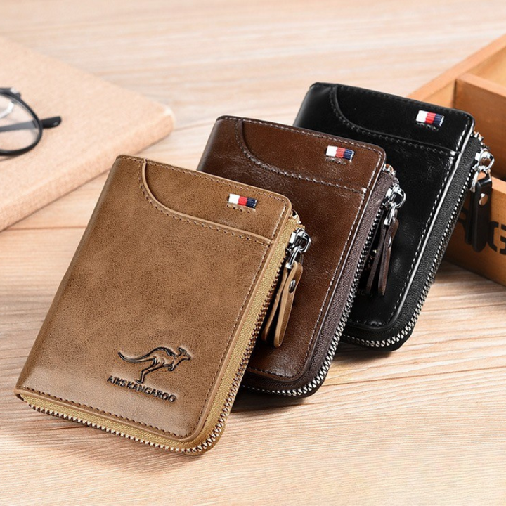 Stornfield | WalletPro – Men’s Genuine Leather RFID Anti-Theft Wallet
