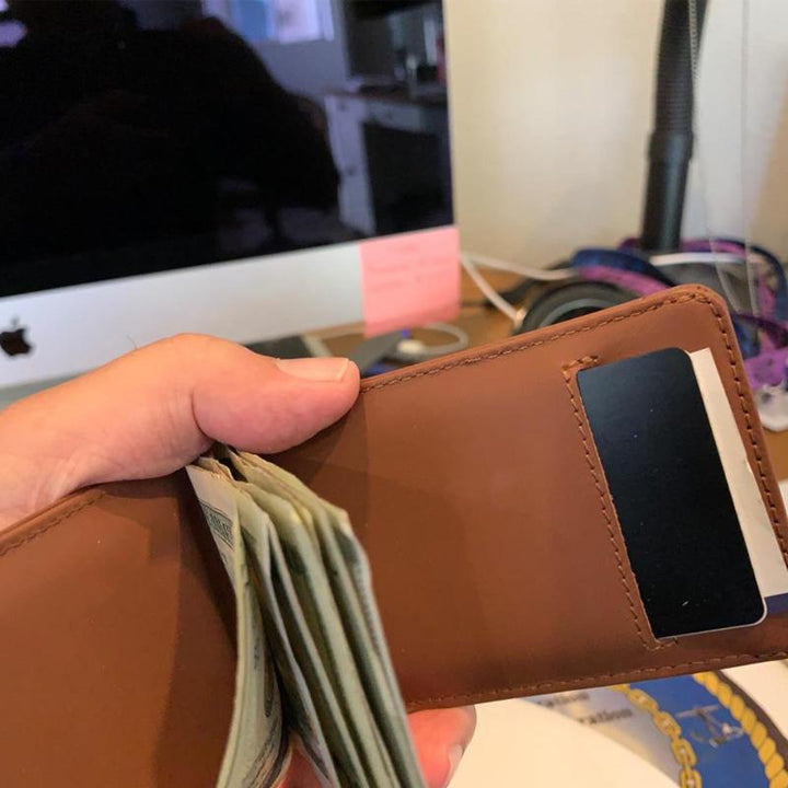 Men's Extra Thin Leather Wallet | Stornfield