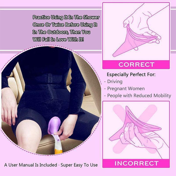 Stornfield | Reusable Squat-Free Urinal for Women