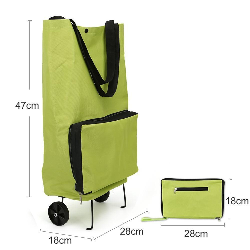 Portable collapsible shopping cart | Stornfield