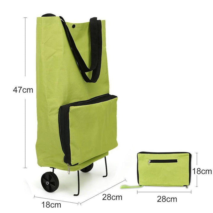 Portable collapsible shopping cart | Stornfield
