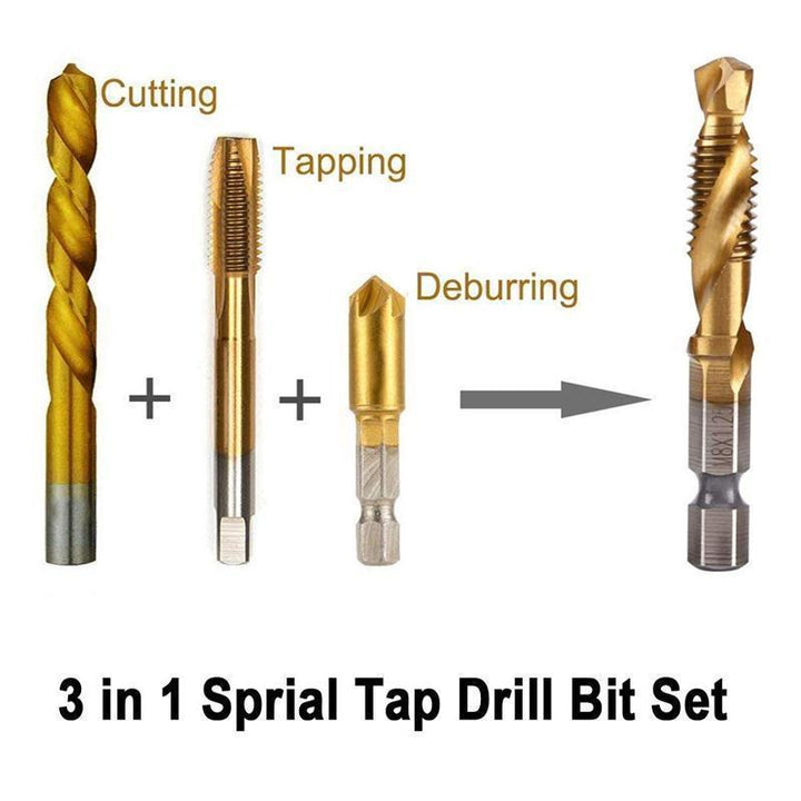 6-piece metric tap set | Stornfield